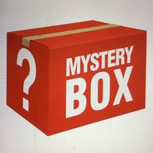 $10 mystery box ! Five quality tops. All size large lie new condition!